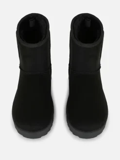 Bottines En Daim Synthétique