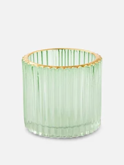 Bougeoir Cannelé Pour Bougie Chauffe-plat