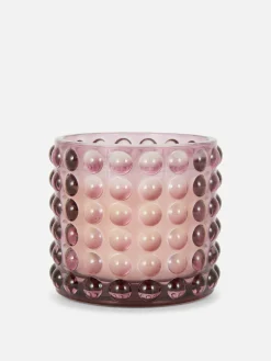 Bougie En Pot Texture Bulle