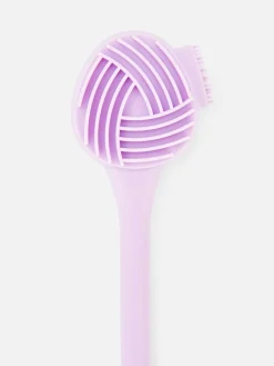 Brosse Nettoyante Et Massante En Silicone