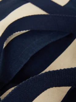 Cabas En Toile à Rayures Rita Ora