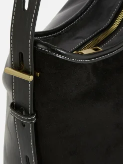 Cabas Large En Suédine