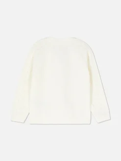 Cardigan En Maille Torsadée