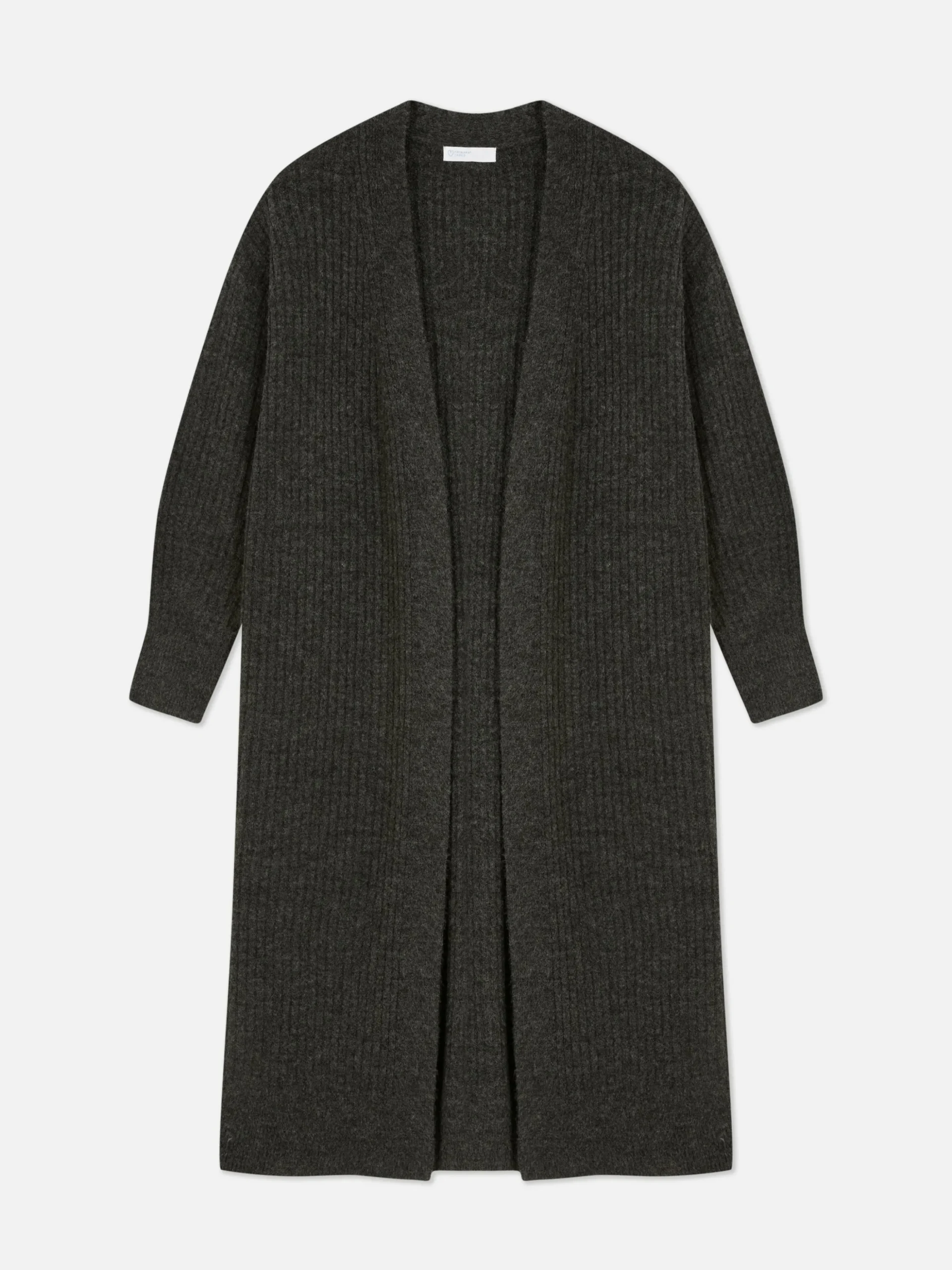 Cardigan Long Côtelé