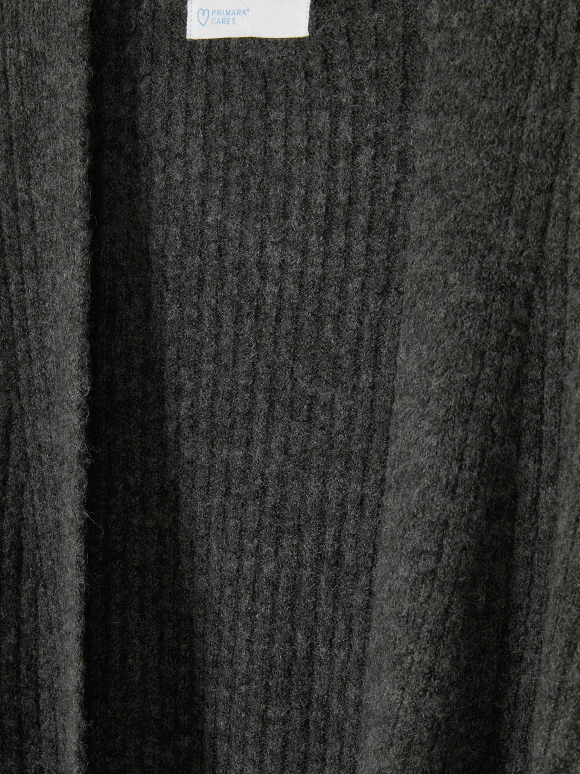 Cardigan Long Côtelé