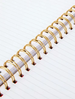 Carnet à Spirale A4 à Motif Cœur Avec Intercalaires