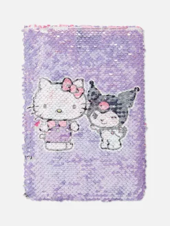Carnet A5 à Sequins Réversibles Hello Kitty Et Kuromi