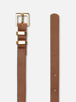 Ceinture à Boucle Carrée