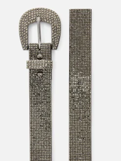 Ceinture à Boucle Et Strass
