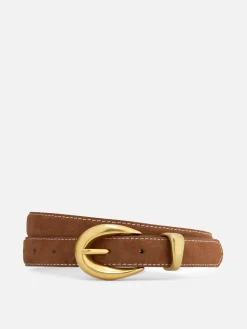Ceinture En Simili Cuir à Boucle
