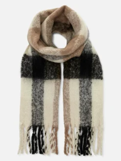 Écharpe Brossée à Pampilles