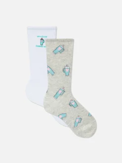 Chaussettes à Graphique Tasse Isotherme