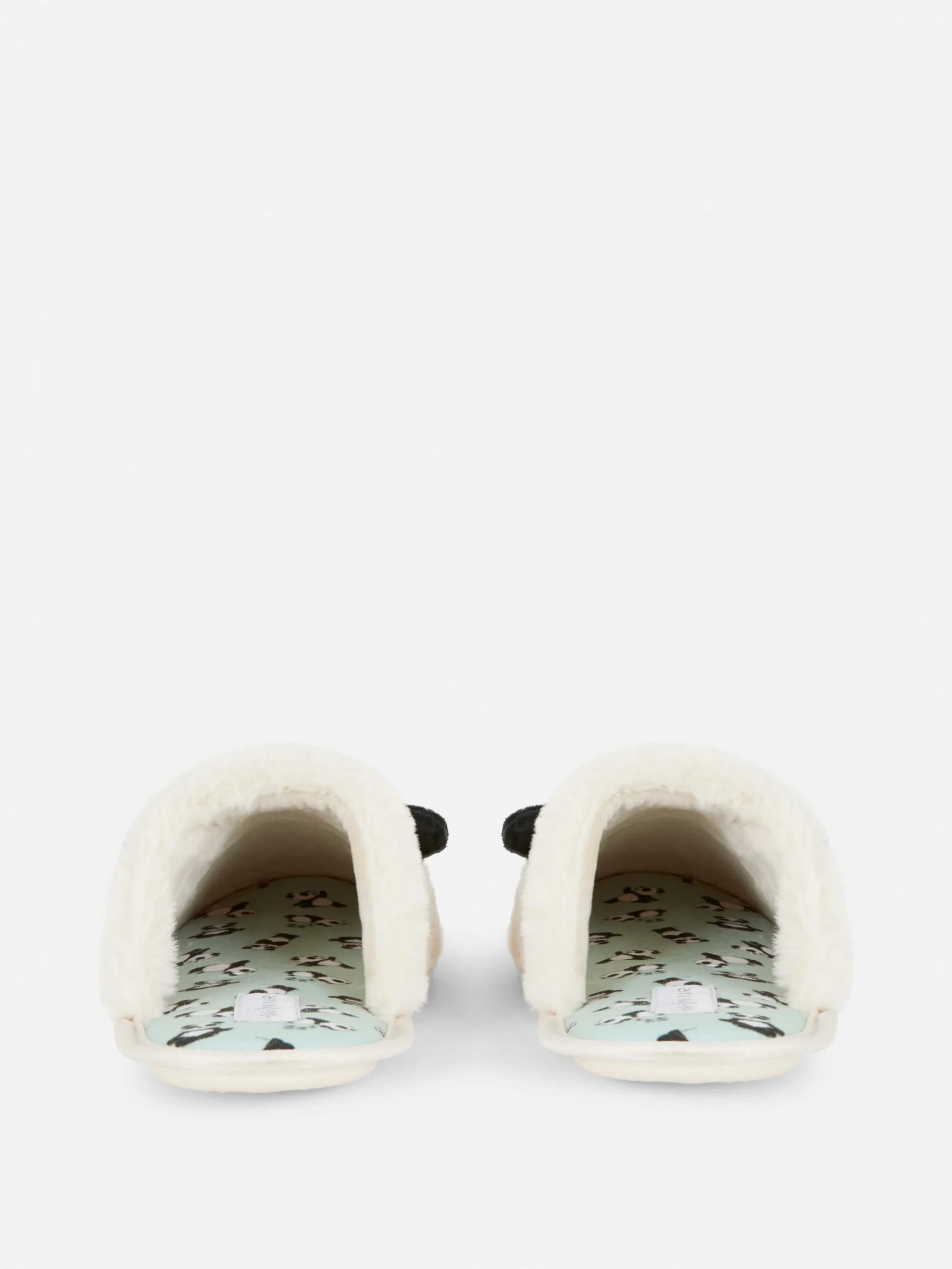 Chaussons Mules à Motif Panda En 3D