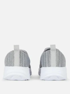 Chaussures De Sport Sans Lacets En Tissu