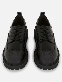 Chaussures Richelieu épaisses à Lacets