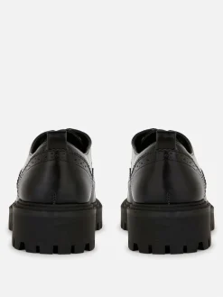 Chaussures Richelieu épaisses à Lacets