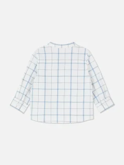 Chemise à Manches Longues à Carreaux