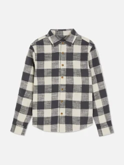 Chemise Boutonnée à Carreaux