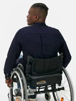 Chemise Boutonnée à Manches Retroussées