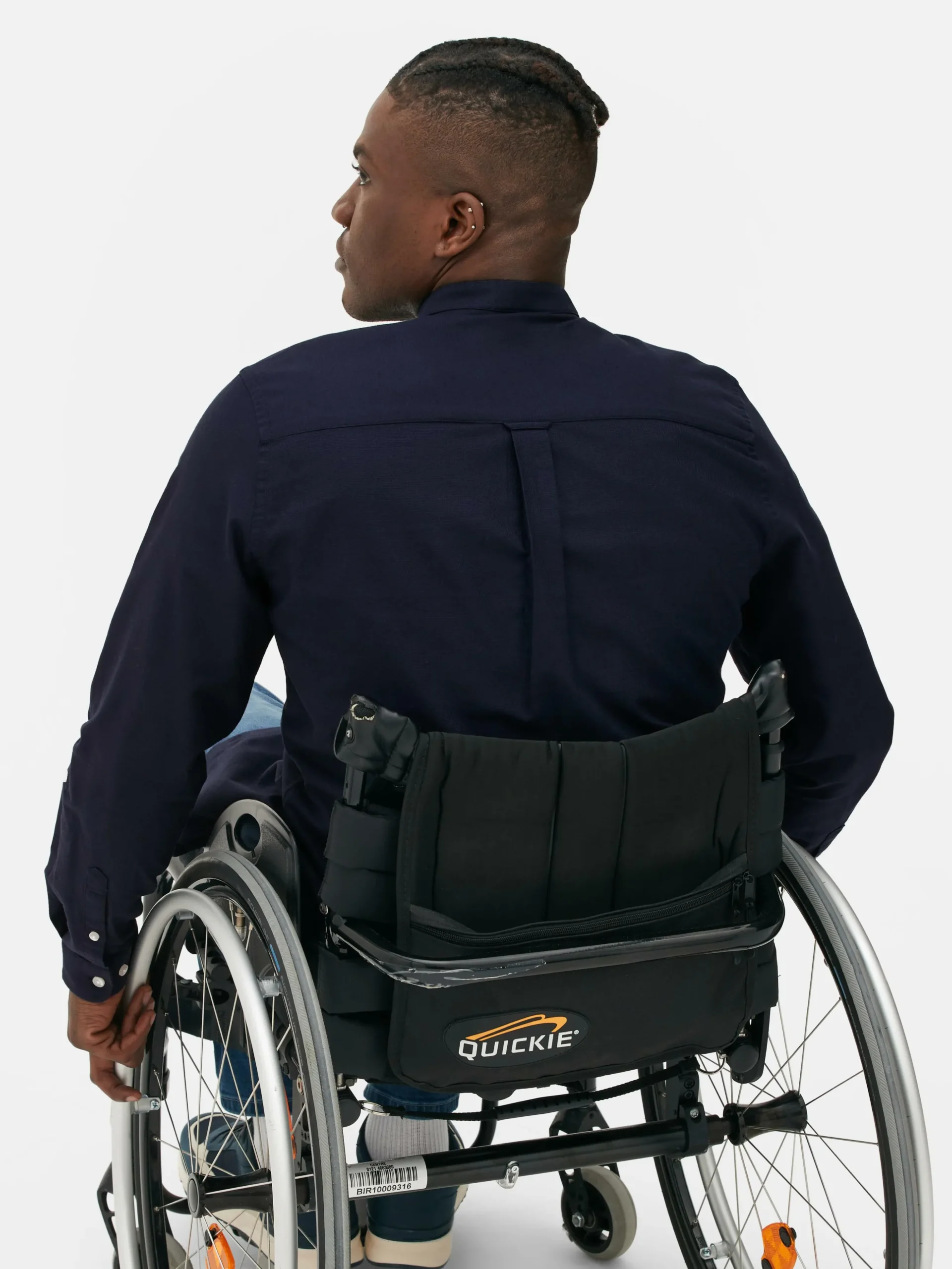 Chemise Boutonnée à Manches Retroussées