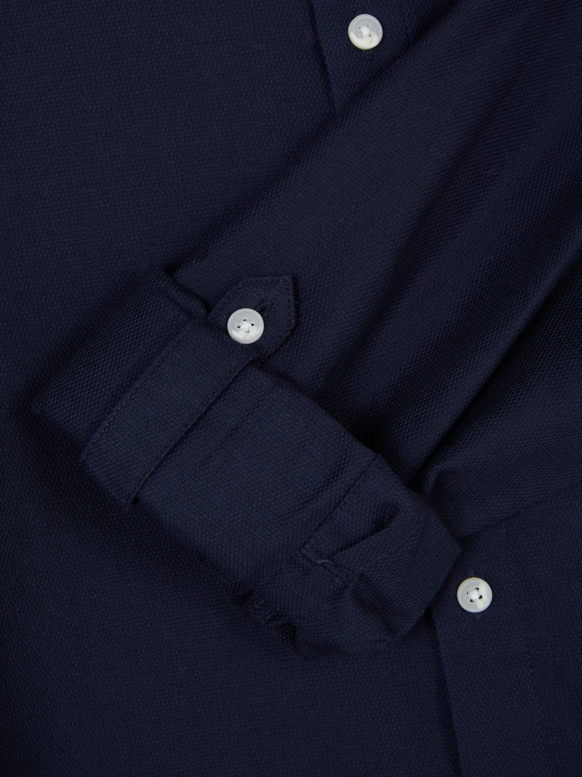 Chemise Boutonnée à Manches Retroussées