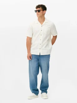 Chemise Boutonnée à Manches Courtes