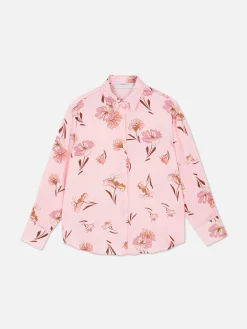 Chemise Boutonnée Graphique à Coordonner