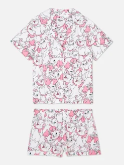 Chemise De Pyjama à Manches Courtes Disney Les Aristochats Marie