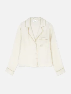 Chemise De Pyjama En Satin