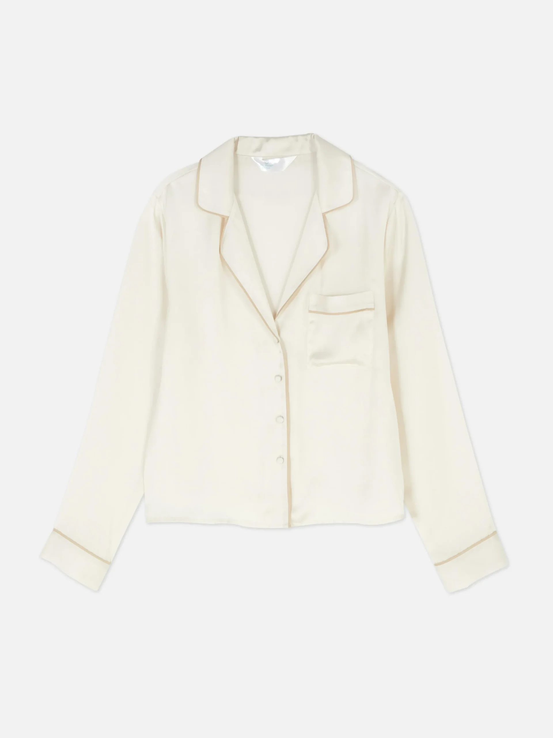 Chemise De Pyjama En Satin