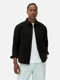 Chemise Jacquard à Manches Longues