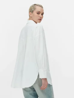 Chemise Oversize En Popeline