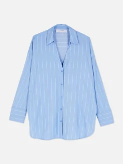 Chemise Oversize En Popeline