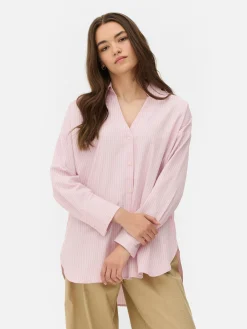 Chemise Oversize En Popeline