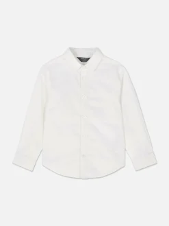 Chemise Oxford à Manches Longues Garçon