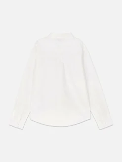 Chemise Oxford à Manches Longues Pour Ado