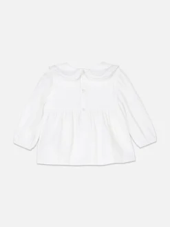 Chemisier Froncé à Col