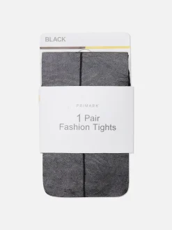 Collants Cubains à Couture Arrière Au Talon