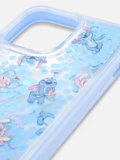 Coque Pour Téléphone à Paillettes Disney Lilo & Stitch Angel