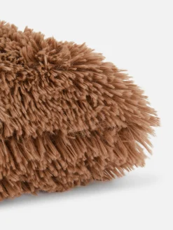 Coussin Duveteux De Forme Allongée