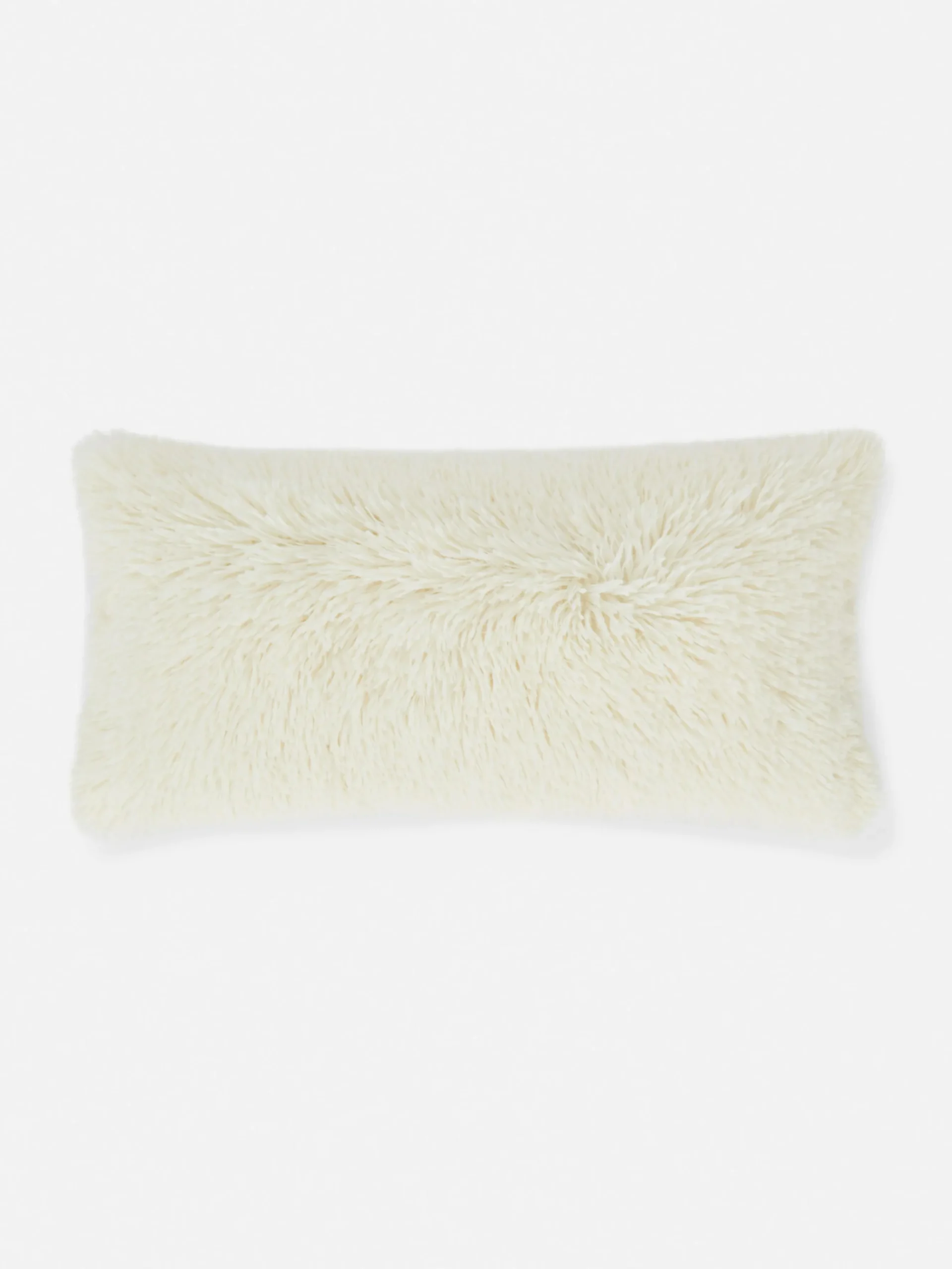 Coussin Rectangulaire En Fausse Fourrure