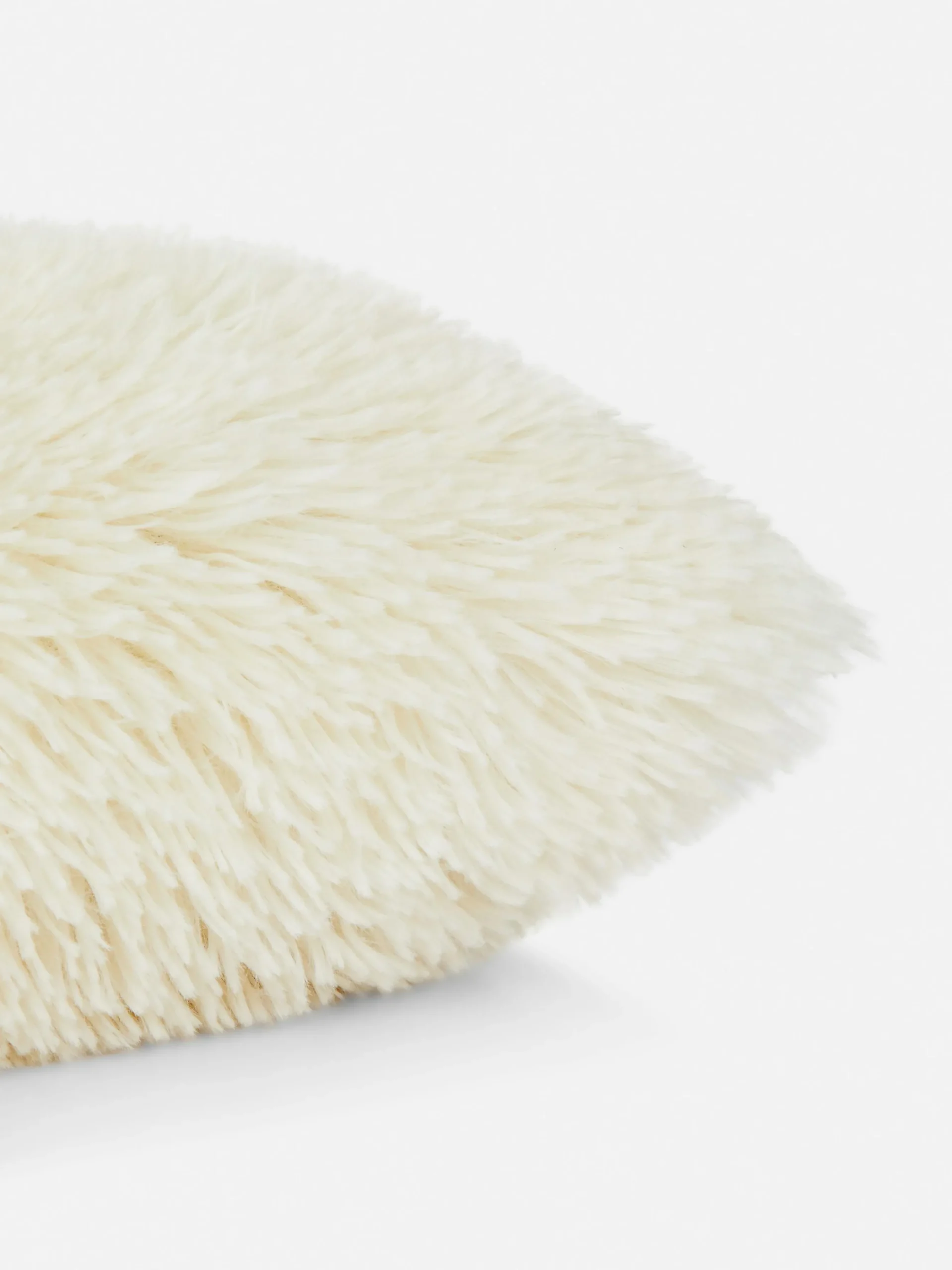 Coussin Rectangulaire En Fausse Fourrure