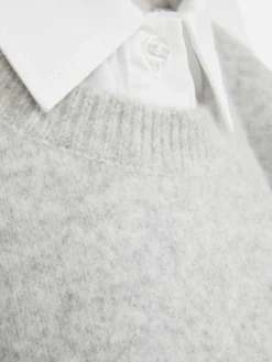 Débardeur Chemise 2-en-1 Superposé