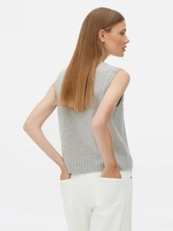 Débardeur En Maille Côtelée The Edit