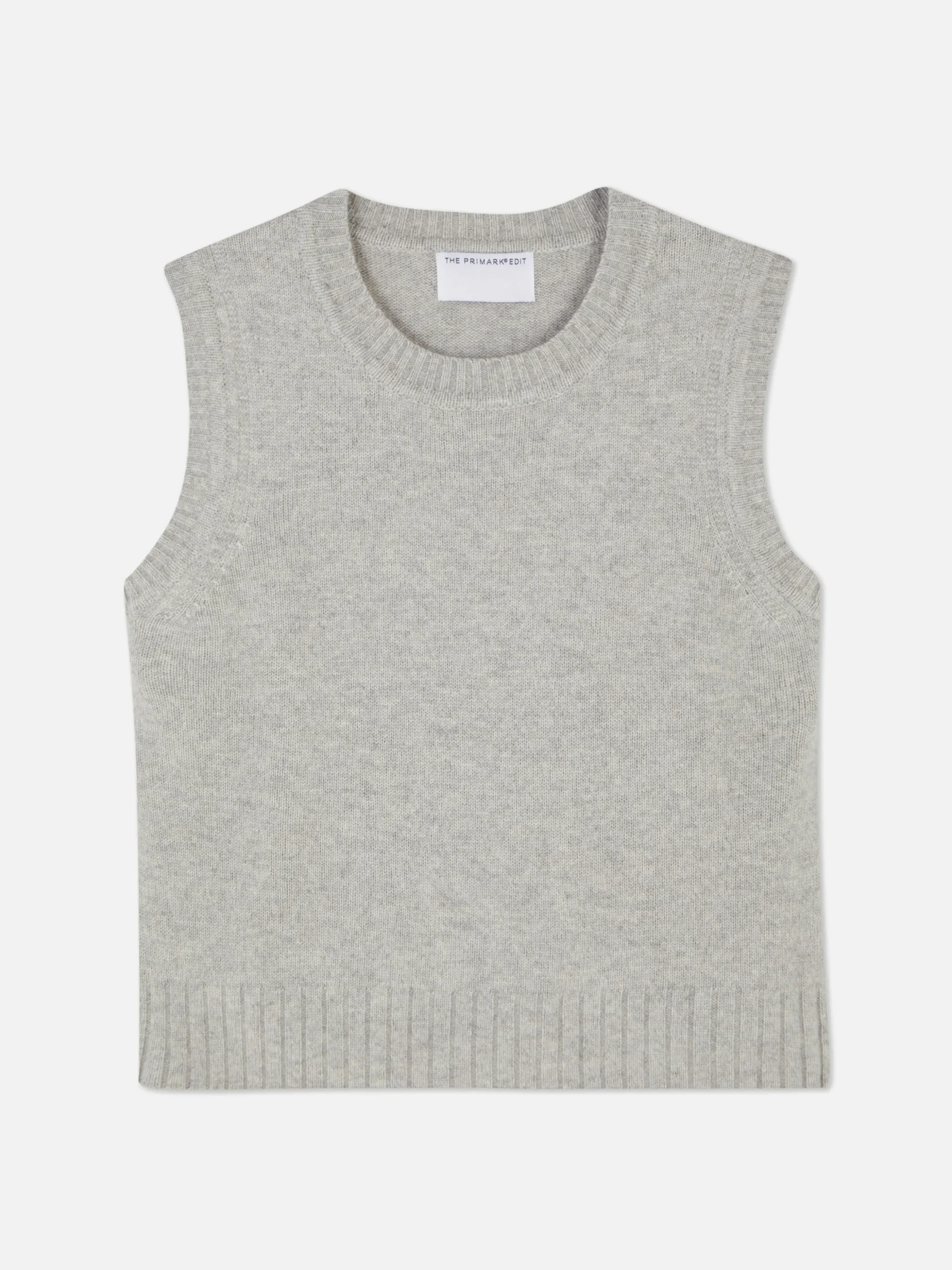 Débardeur En Maille Côtelée The Edit