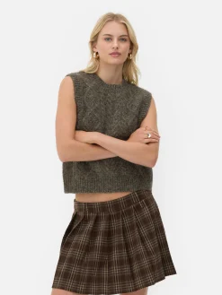 Débardeur En Maille Torsadée Rita Ora