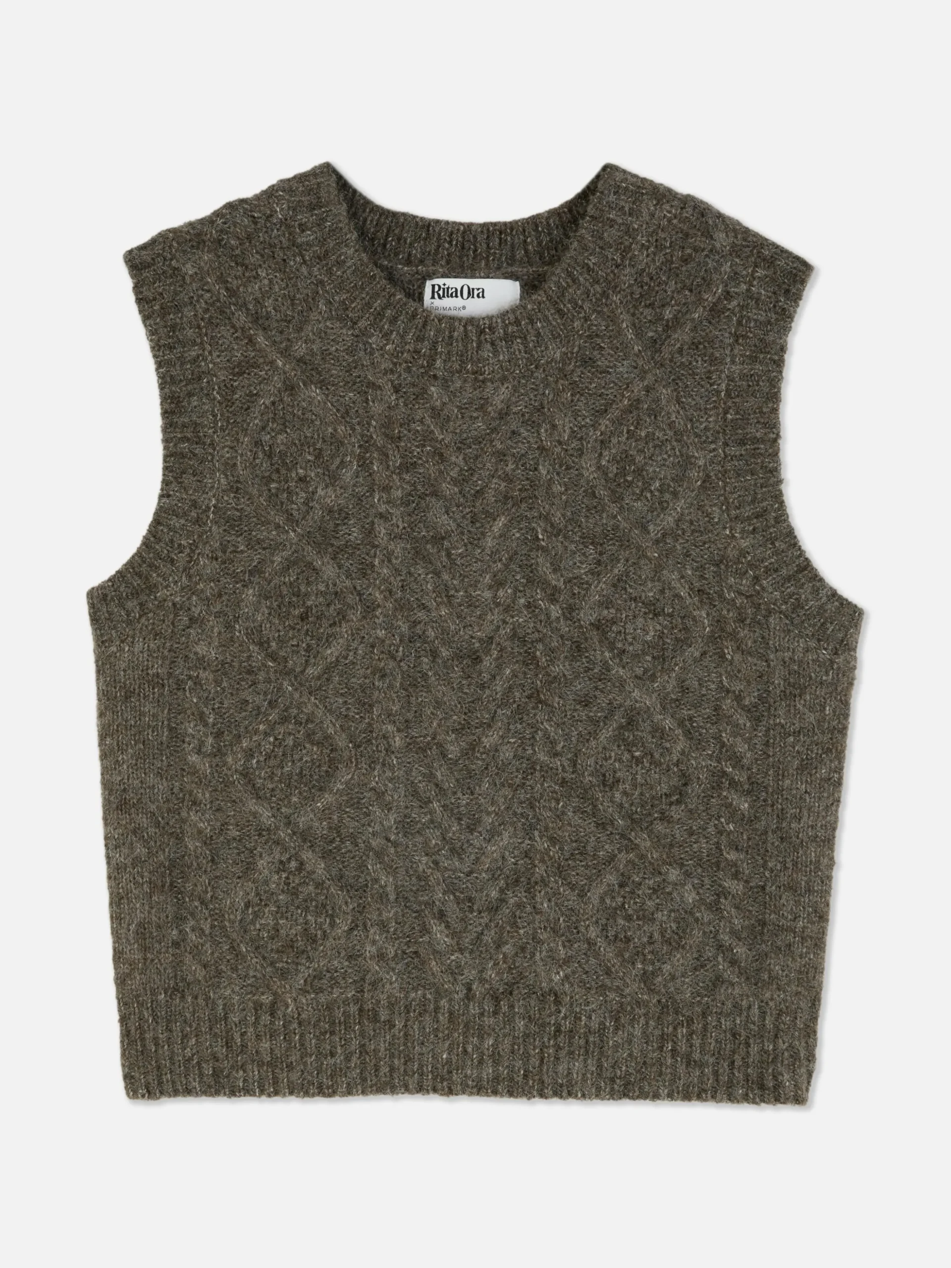 Débardeur En Maille Torsadée Rita Ora