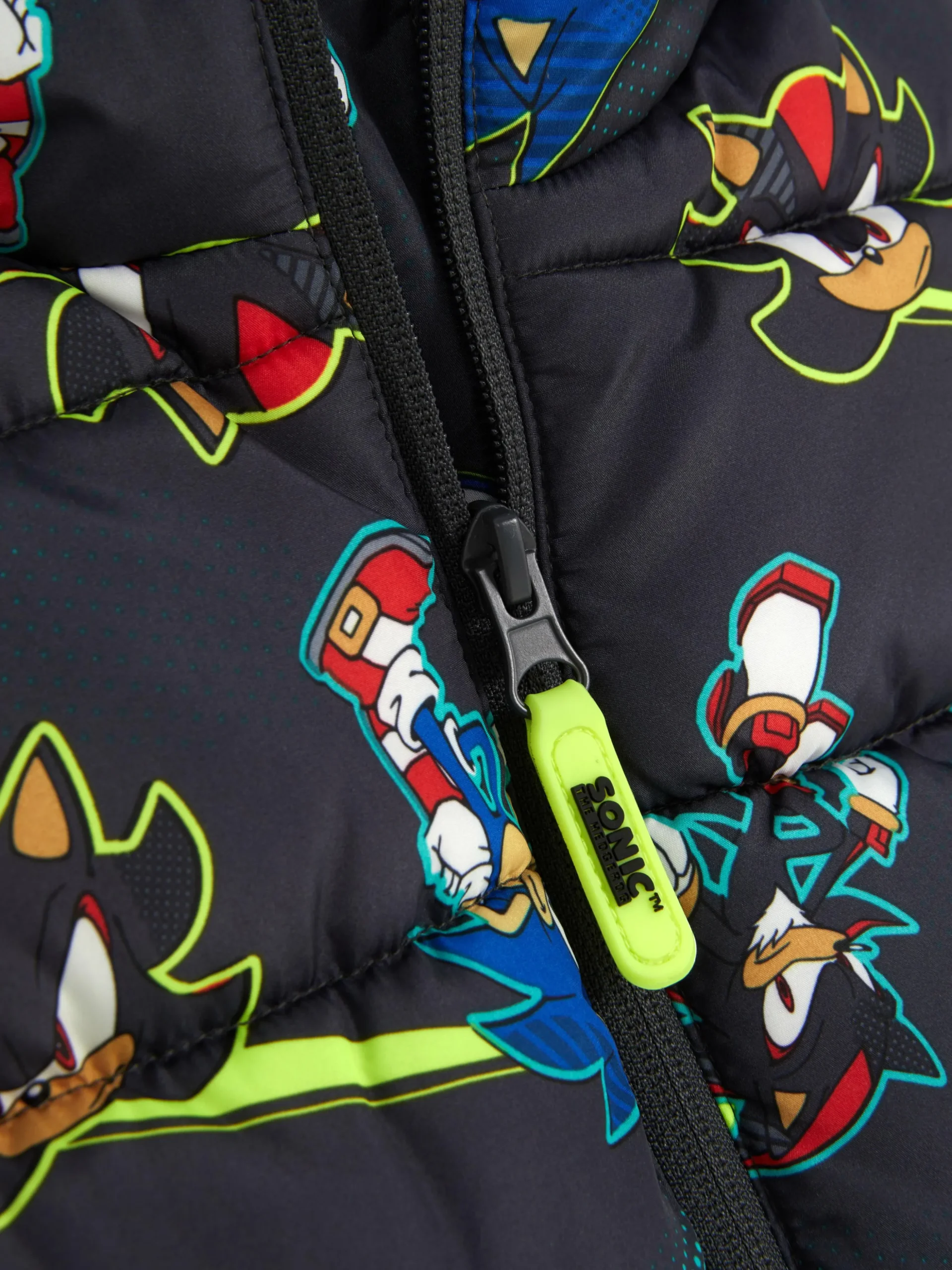 Doudoune Sans Manches Sonic Le Hérisson Sonic