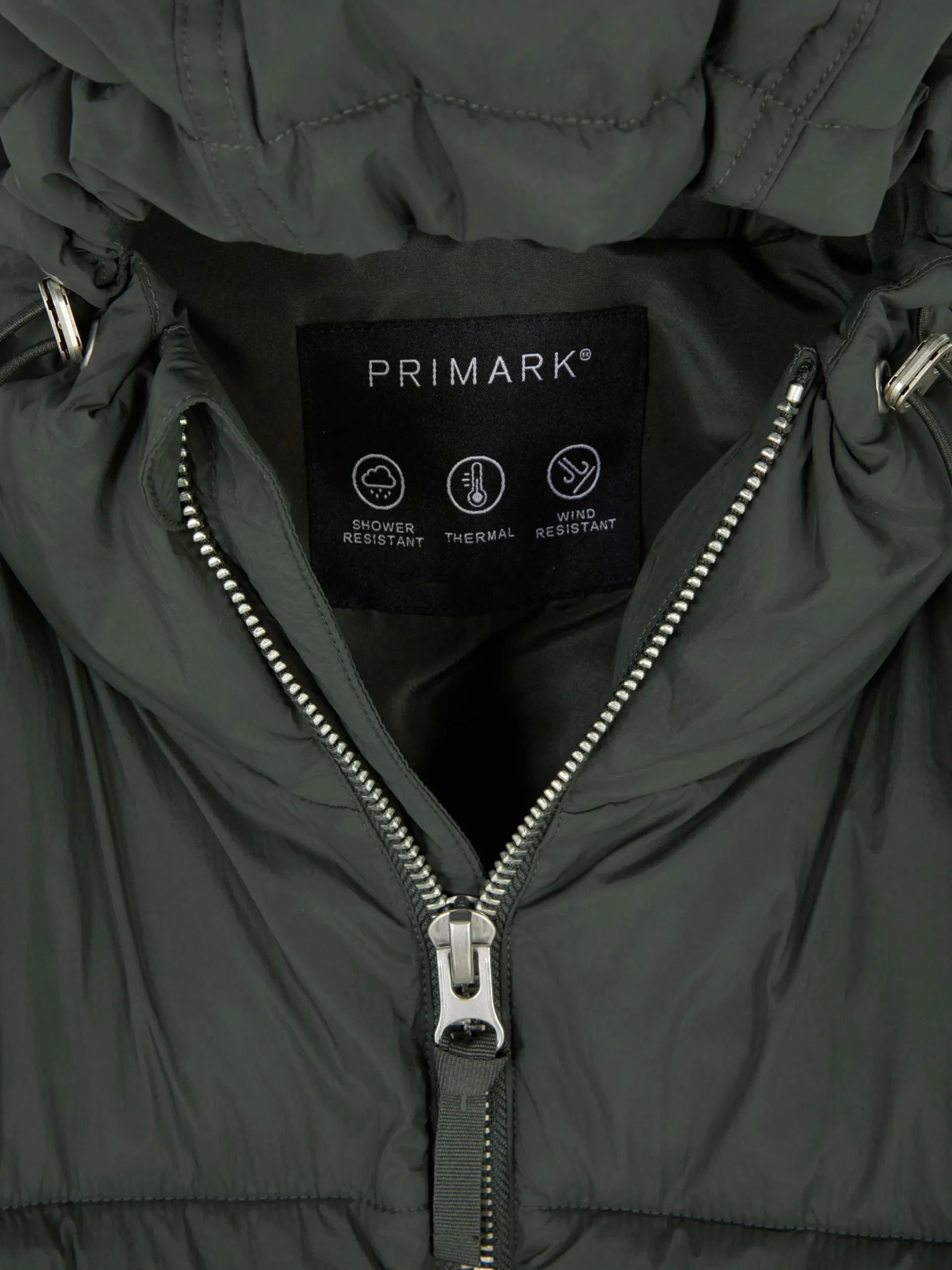 Doudoune Zippée à Double Curseur