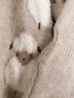 Ensemble Coordonné Pull Et Legging En Tricot Mouton